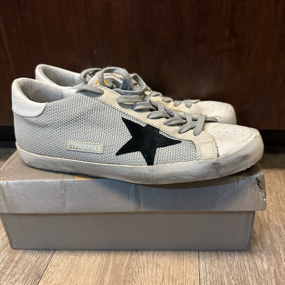 Golden Goose Mesh Super Star